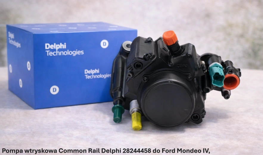 Pompa wtryskowa Common Rail Delphi 28244458 do Ford Mondeo IV, 100-120kW– nowa, regeneracja