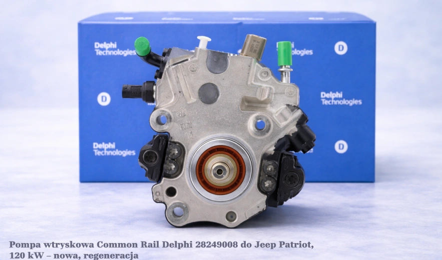 Pompa wtryskowa Common Rail Delphi 28249008 do Jeep Patriot, 120 kW – nowa, regeneracja