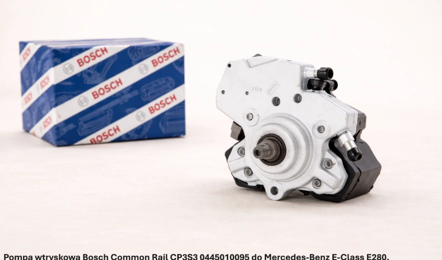 Pompa wtryskowa Bosch Common Rail CP3S3 0445010095 do Mercedes-Benz E-Class E280, 3.0 CDI - nowa, regeneracja, cena