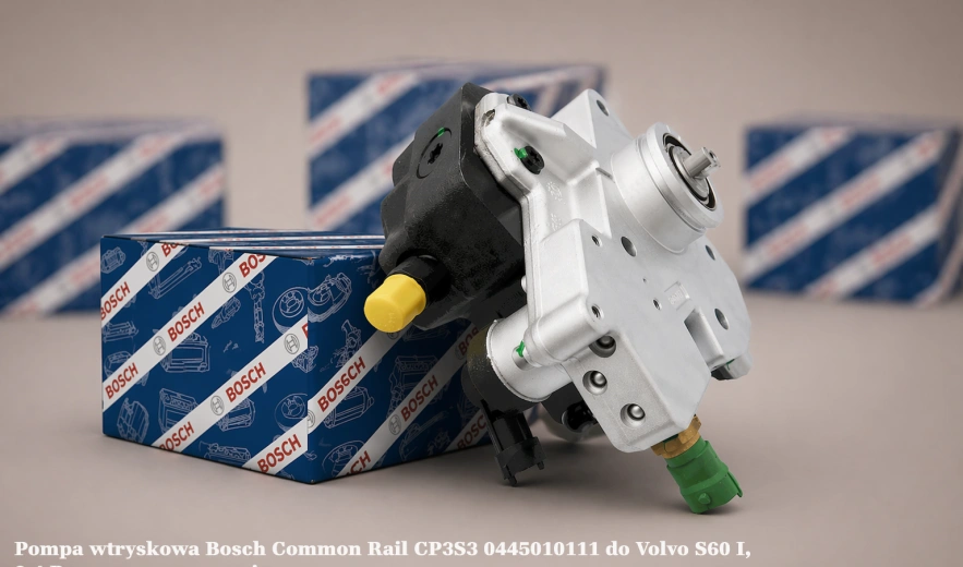 Pompa wtryskowa Bosch Common Rail CP3S3 0445010111 do Volvo S60 I, 2.4 D - nowa, regeneracja, cena
