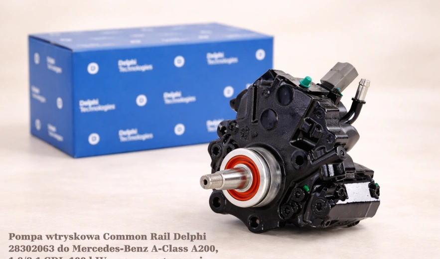 Pompa wtryskowa Common Rail Delphi 28302063 do Mercedes-Benz A-Class A200, 1.8/2.1 CDI, 100 kW – nowa, regeneracja