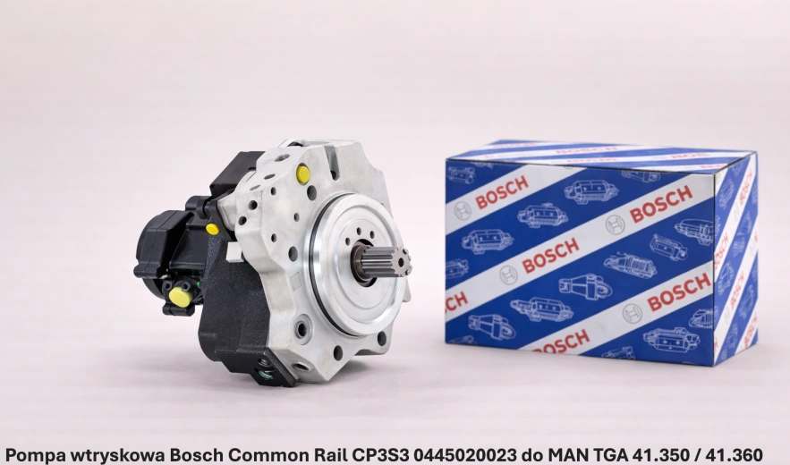 Pompa wtryskowa Bosch Common Rail CP3S3 0445020023 do MAN TGA 41.350 / 41.360 – D2066 LF03/LF13 - nowa, regeneracja, cena