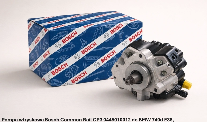 Pompa wtryskowa Bosch Common Rail CP3 0445010012 do BMW 740d E38, 3.9 diesel - nowa, regeneracja, cena