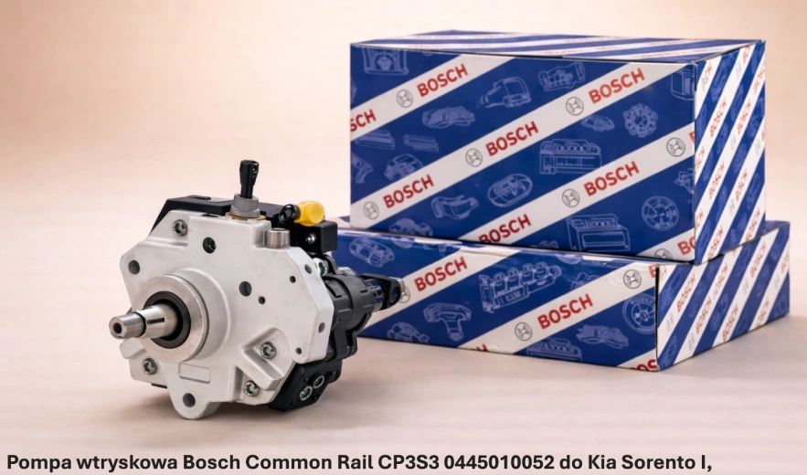 Pompa wtryskowa Bosch Common Rail CP3S3 0445010052 do Kia Sorento I, 2.5 CRDi - nowa, regeneracja, cena