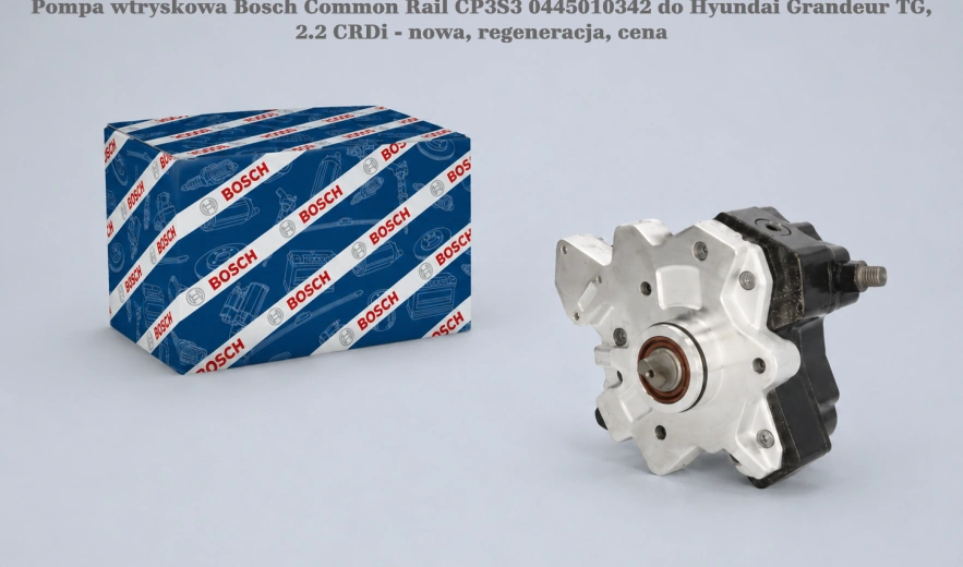 Pompa wtryskowa Bosch Common Rail CP3S3 0445010342 do Hyundai Grandeur TG, 2.2 CRDi - nowa, regeneracja, cena