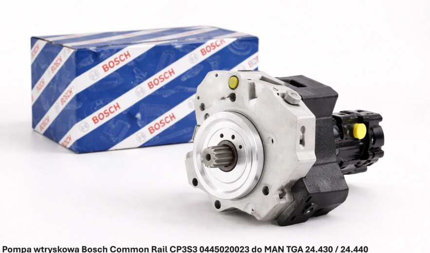 Pompa wtryskowa Bosch Common Rail CP3S3 0445020023 do MAN TGA 24.430 / 24.440 – D2066 LF01/LF11 - nowa, regeneracja, cena