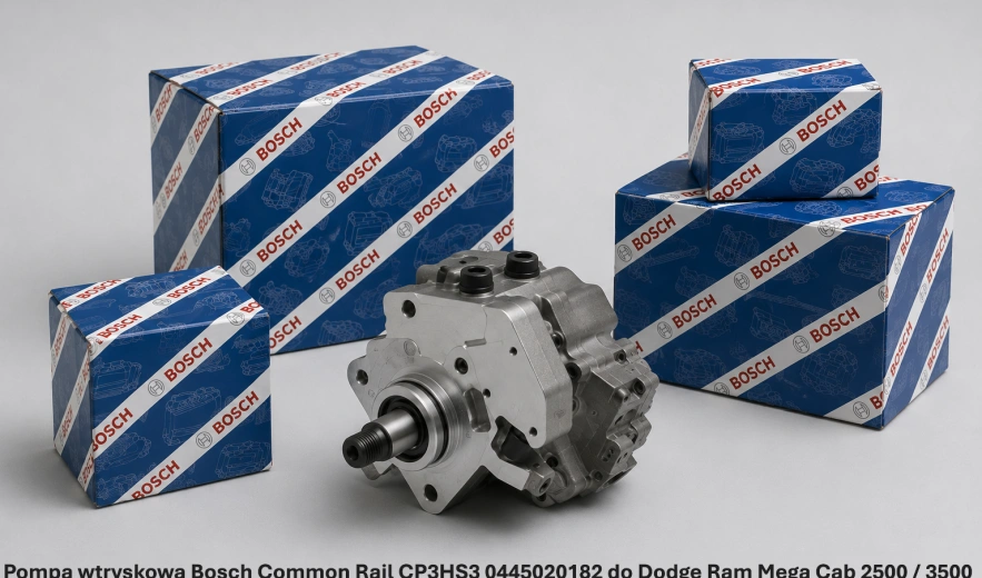 Pompa wtryskowa Bosch Common Rail CP3HS3 0445020182 do Dodge Ram Mega Cab 2500 / 3500 - 5.9 High Output Cummins Turbo Diesel R6 - nowa, regeneracja, cena
