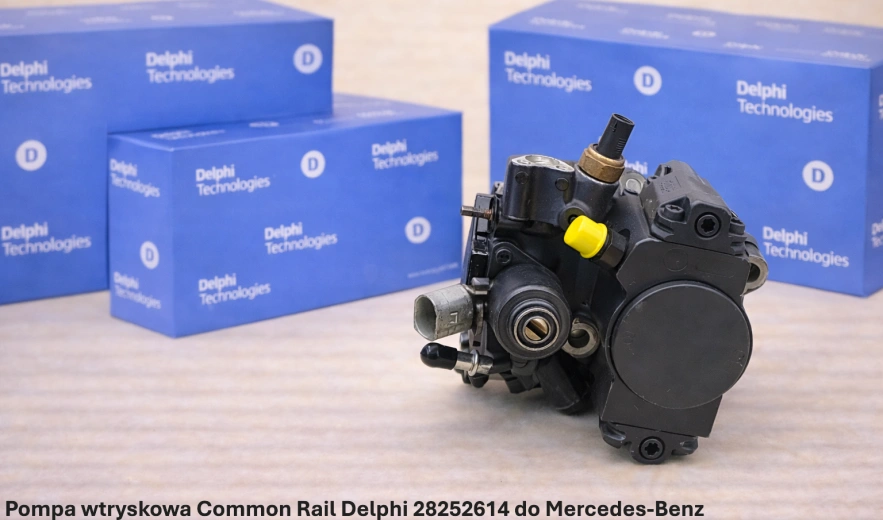 Pompa wtryskowa Common Rail Delphi 28252614 do Mercedes-Benz Sprinter, 95-125 kW– nowa, regeneracja