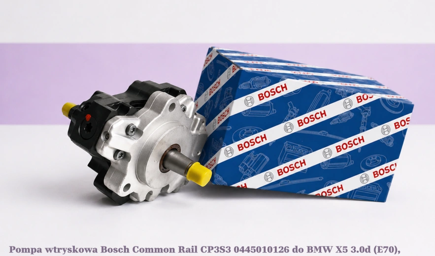 Pompa wtryskowa Bosch Common Rail CP3S3 0445010126 do BMW X5 3.0d (E70), 3.0d - nowa, regeneracja, cena