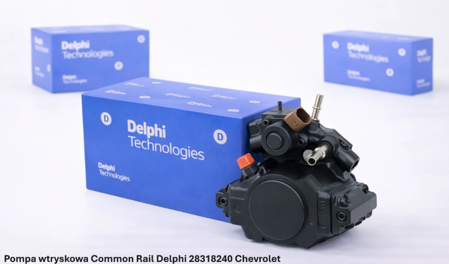 Pompa wtryskowa Common Rail Delphi 28318240 Chevrolet Captiva, 2.2 VCDi / 2.2 CDTi, 120-135kW– nowa, regeneracja