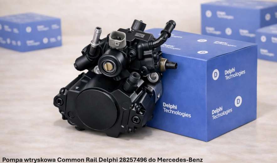 Pompa wtryskowa Common Rail Delphi 28257496 do Mercedes-Benz Sprinter, 2.1/2.2 CDI, 70-120kW– nowa, regeneracja