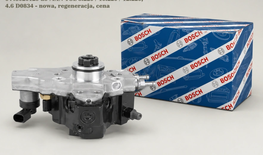 Pompa wtryskowa Bosch Common Rail CP3HS3 0445020129 do MAN TGL 8.220 / 10.220 / 12.220, 4.6 D0834 - nowa, regeneracja, cena