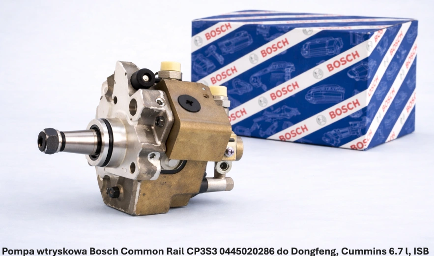 Pompa wtryskowa Bosch Common Rail CP3S3 0445020286 do Dongfeng, Cummins 6.7 l, ISB - nowa, regeneracja, cena