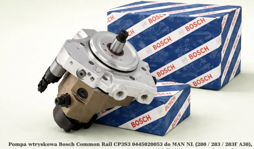 Pompa wtryskowa Bosch Common Rail CP3S3 0445020053 do MAN NL (280 / 283 / 283F A38), 6.9 D0836 - nowa, regeneracja, cena