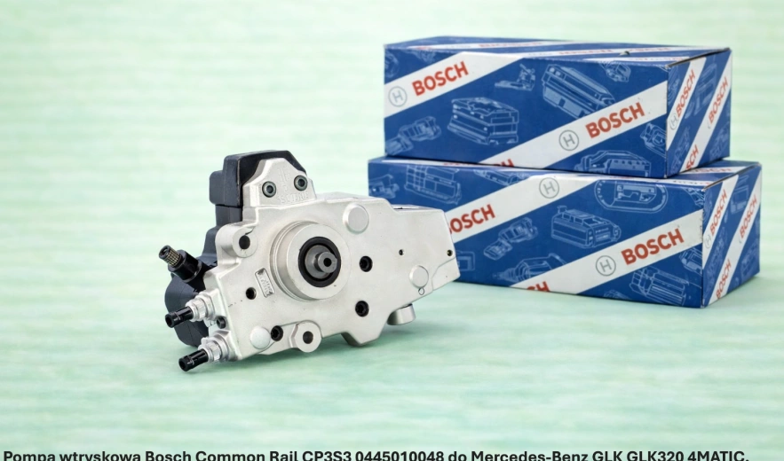 Pompa wtryskowa Bosch Common Rail CP3S3 0445010048 do Mercedes-Benz GLK GLK320 4MATIC, 3.0 CDI - nowa, regeneracja, cena