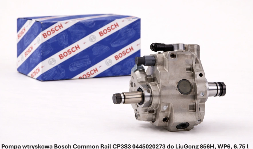 Pompa wtryskowa Bosch Common Rail CP3S3 0445020273 do LiuGong 856H, WP6, 6.75 l - nowa, regeneracja, cena