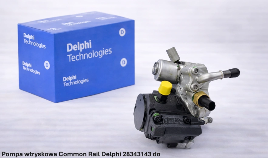 Pompa wtryskowa Common Rail Delphi 28343143 do Mercedes-Benz B-Class B180 CDI, 80kW – nowa, regeneracja