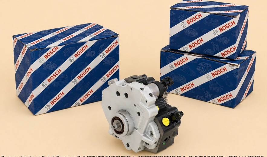 Pompa wtryskowa Bosch Common Rail CP3HS3 0445010245 do MERCEDES BENZ CLS - CLS 350 CDI / BlueTEC / d / 4MATIC, 3.0 l - nowa, regeneracja, cena