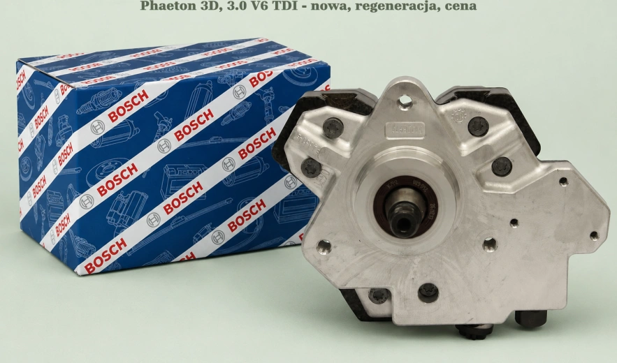 Pompa wtryskowa Bosch Common Rail CP3S3 0445010343 do Volkswagen Phaeton 3D, 3.0 V6 TDI - nowa, regeneracja, cena