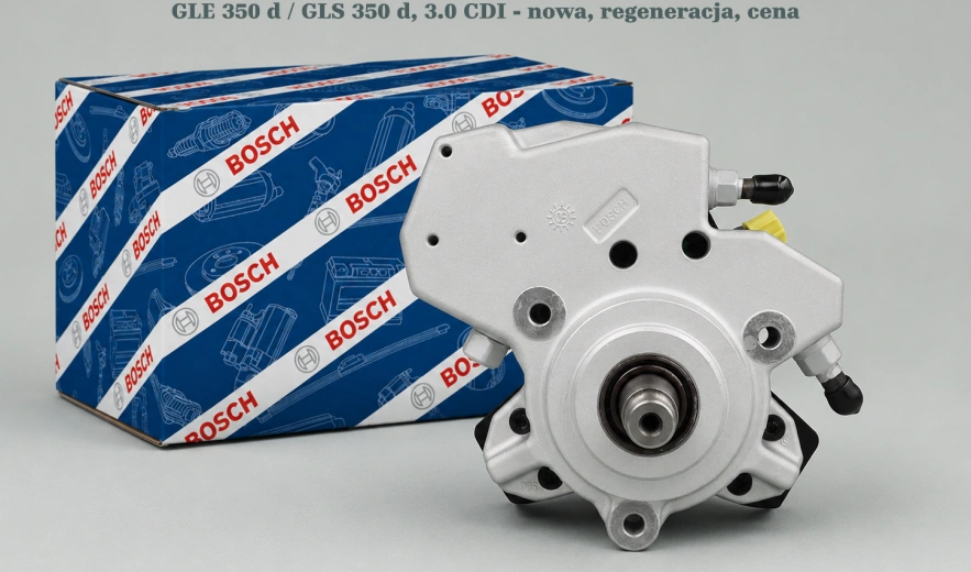 Pompa wtryskowa Bosch Common Rail CP3S3 0445010211 do Mercedes-Benz GLE 350 d / GLS 350 d, 3.0 CDI - nowa, regeneracja, cena