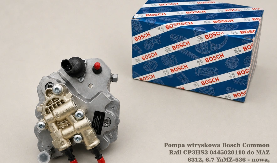 Pompa wtryskowa Bosch Common Rail CP3HS3 0445020110 do MAZ 6312, 6.7 YaMZ-536 - nowa, regeneracja, cena