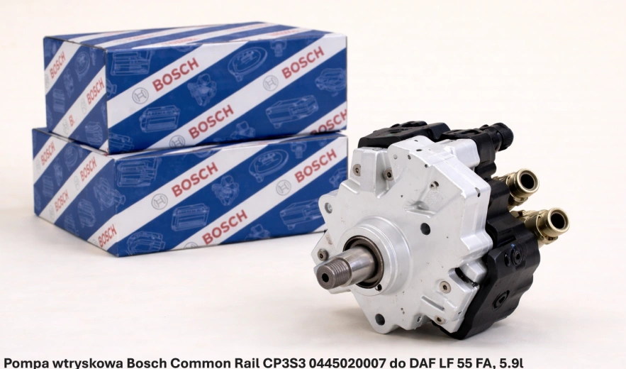 Pompa wtryskowa Bosch Common Rail CP3S3 0445020007 do DAF LF 55 FA, 5.9l - nowa, regeneracja, cena