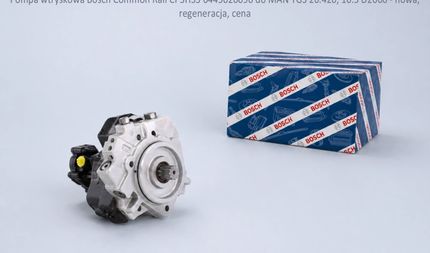 Pompa wtryskowa Bosch Common Rail CP3HS3 0445020090 do MAN TGS 26.420, 10.5 D2066 - nowa, regeneracja, cena
