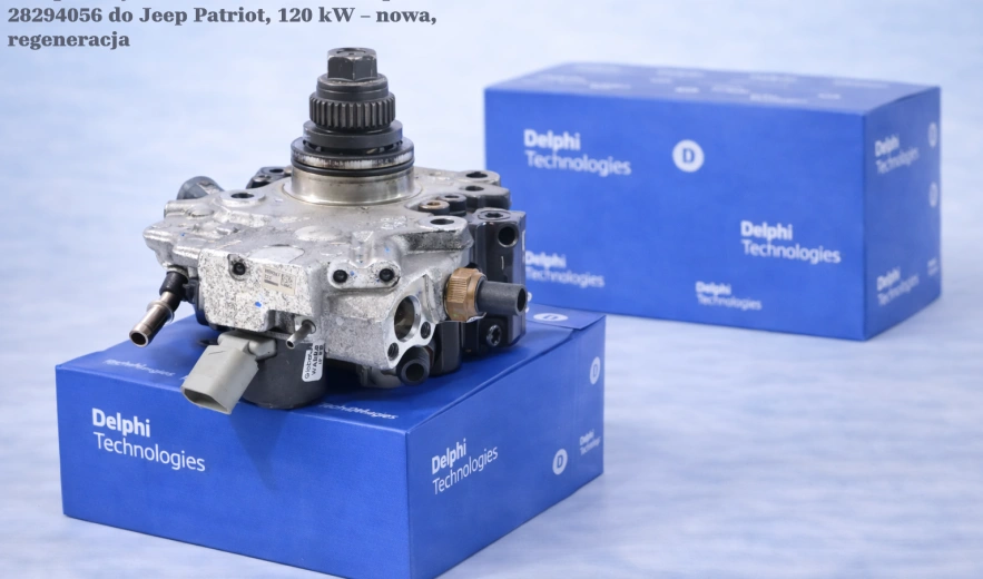 Pompa wtryskowa Common Rail Delphi 28294056 do Jeep Patriot, 120 kW – nowa, regeneracja