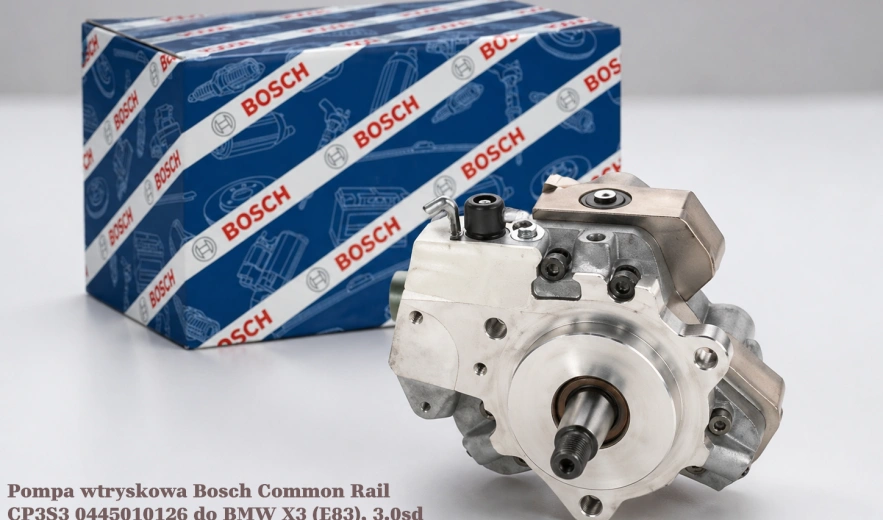Pompa wtryskowa Bosch Common Rail CP3S3 0445010126 do BMW X3 (E83), 3.0sd - nowa, regeneracja, cena
