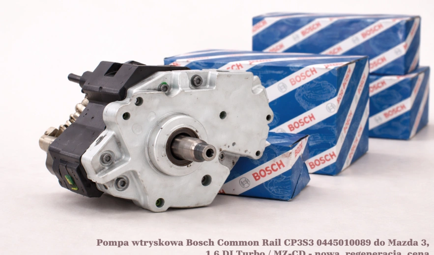 Pompa wtryskowa Bosch Common Rail CP3S3 0445010089 do Mazda 3, 1.6 DI Turbo / MZ-CD - nowa, regeneracja, cena