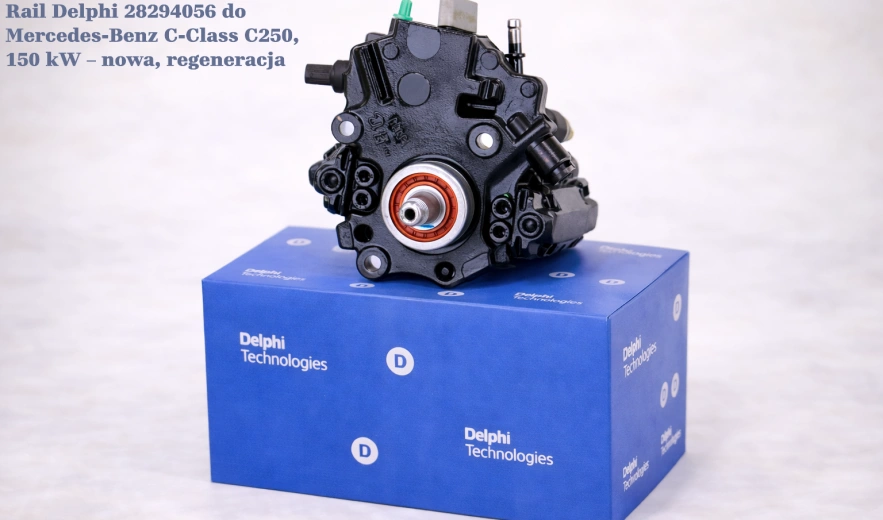 Pompa wtryskowa Common Rail Delphi 28294056 do Mercedes-Benz C-Class C250, 150 kW – nowa, regeneracja