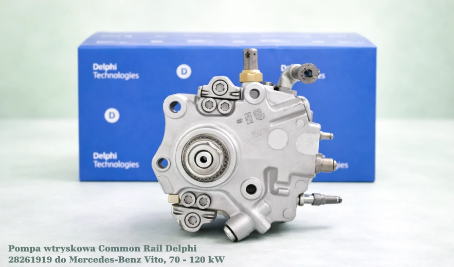 Pompa wtryskowa Common Rail Delphi 28261919 do Mercedes-Benz Vito, 70 - 120 kW – nowa, regeneracja