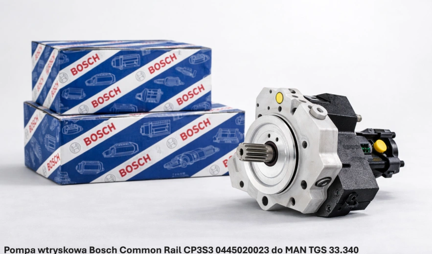 Pompa wtryskowa Bosch Common Rail CP3S3 0445020023 do MAN TGS 33.340 – D2066 – LF01 - nowa, regeneracja, cena