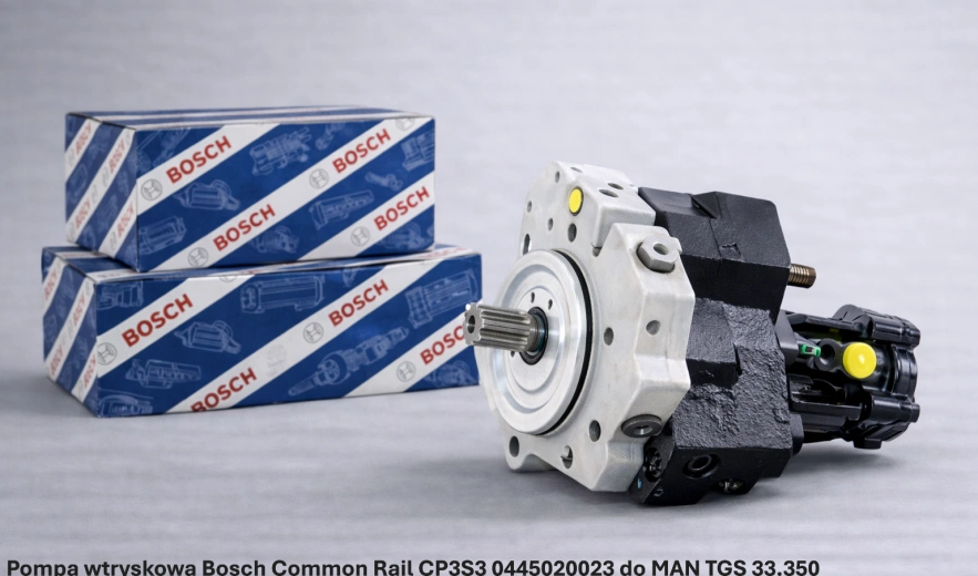 Pompa wtryskowa Bosch Common Rail CP3S3 0445020023 do MAN TGS 33.350 – D2066 – LF03 - nowa, regeneracja, cena