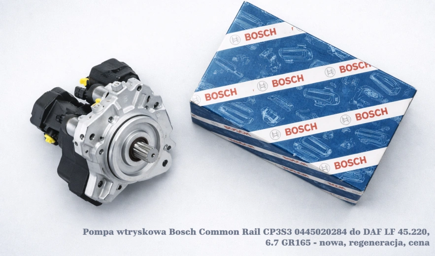 Pompa wtryskowa Bosch Common Rail CP3S3 0445020284 do DAF LF 45.220, 6.7 GR165 - nowa, regeneracja, cena