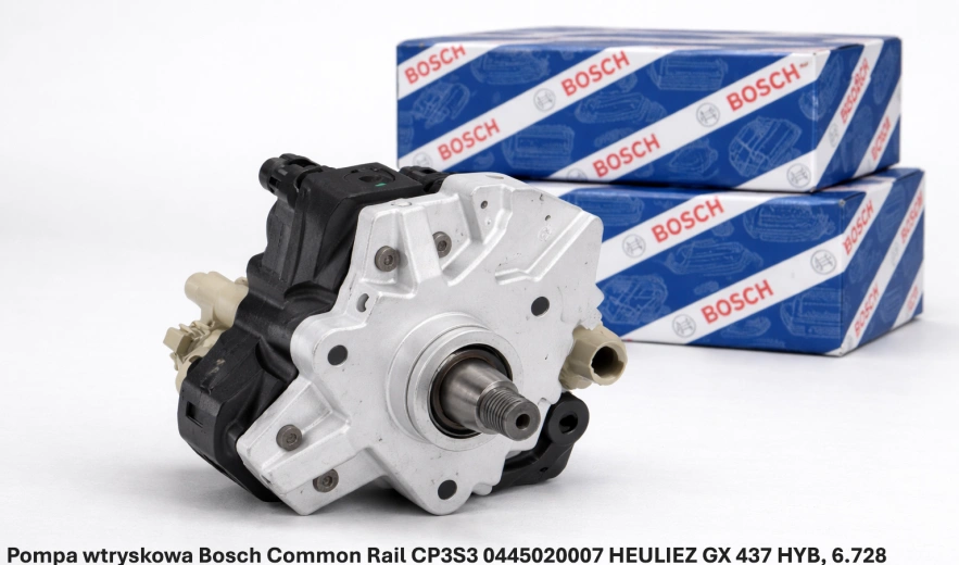 Pompa wtryskowa Bosch Common Rail CP3S3 0445020007 HEULIEZ GX 437 HYB, 6.728 - nowa, regeneracja, cena