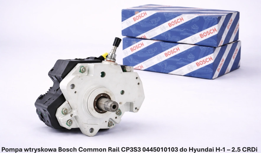 Pompa wtryskowa Bosch Common Rail CP3S3 0445010103 do Hyundai H-1 – 2.5 CRDi - nowa, regeneracja, cena