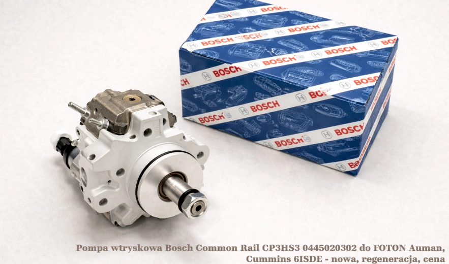 Pompa wtryskowa Bosch Common Rail CP3HS3 0445020302 do FOTON Auman, Cummins 6ISDE - nowa, regeneracja, cena