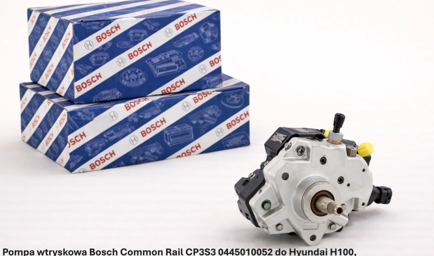 Pompa wtryskowa Bosch Common Rail CP3S3 0445010052 do Hyundai H100, 2.5 CRDi - nowa, regeneracja, cena