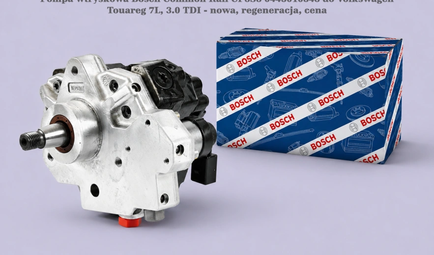 Pompa wtryskowa Bosch Common Rail CP3S3 0445010343 do Volkswagen Touareg 7L, 3.0 TDI - nowa, regeneracja, cena