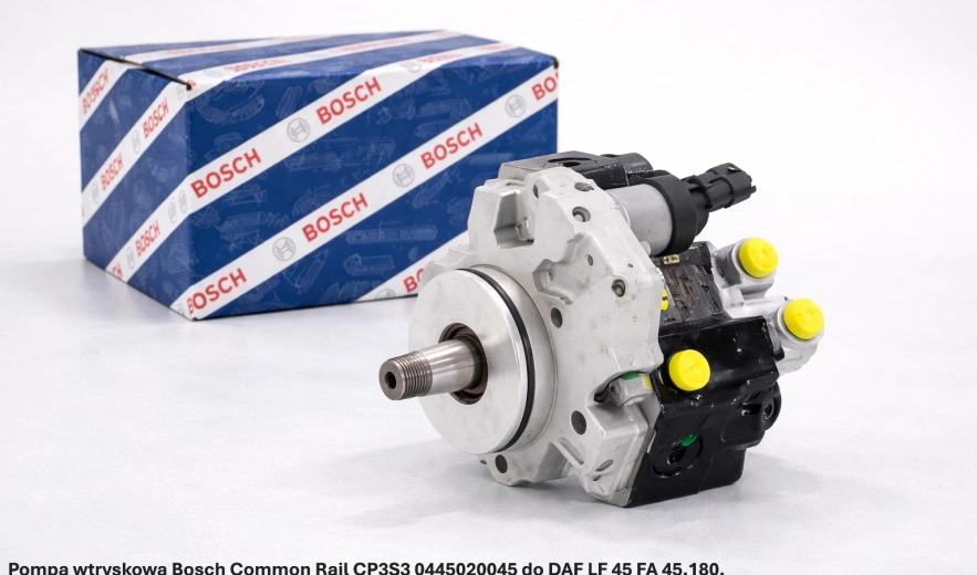 Pompa wtryskowa Bosch Common Rail CP3S3 0445020045 do DAF LF 45 FA 45.180, FR 136 S1- nowa, regeneracja, cena