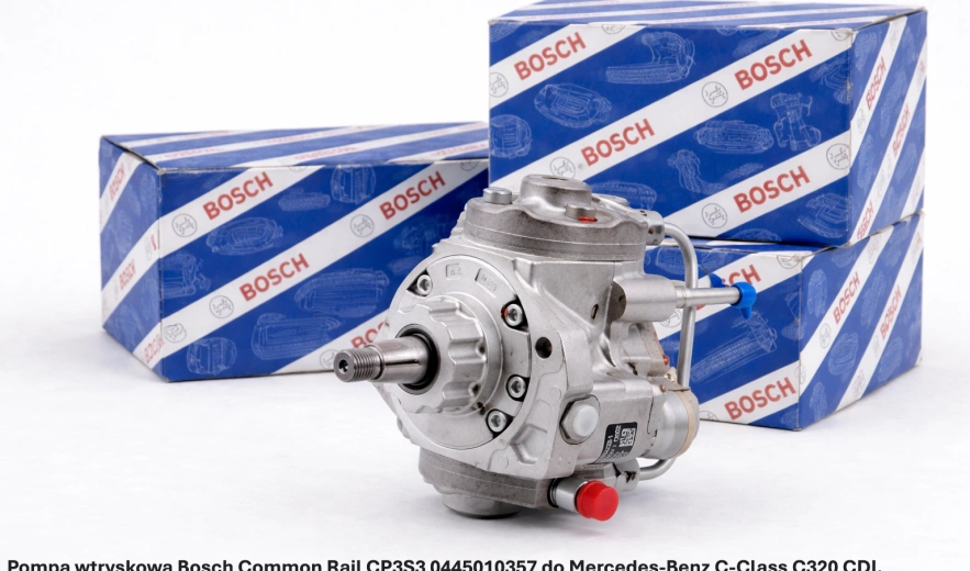 Pompa wtryskowa Bosch Common Rail CP3S3 0445010357 do Mercedes-Benz C-Class C320 CDI, 3.0 V6 - nowa, regeneracja, cena