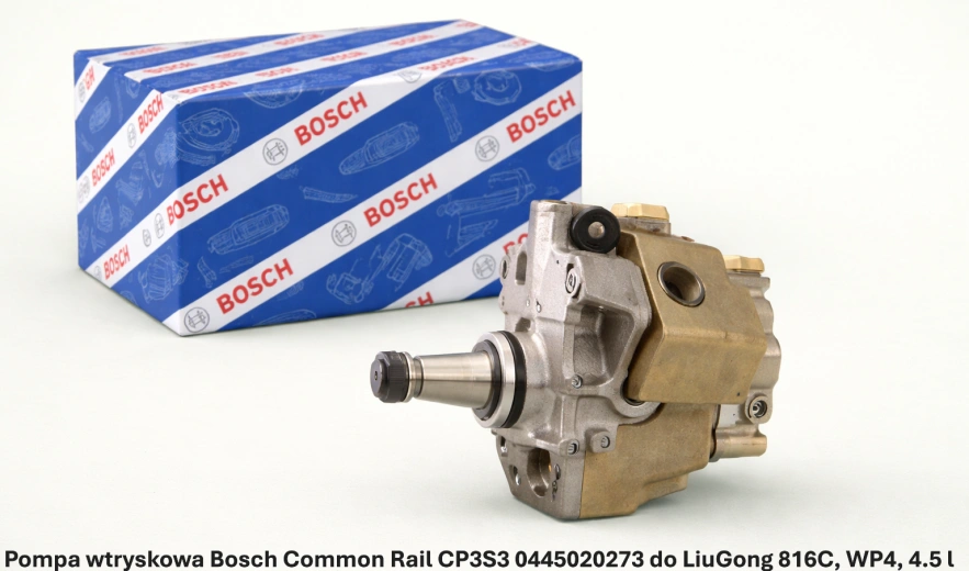Pompa wtryskowa Bosch Common Rail CP3S3 0445020273 do LiuGong 816C, WP4, 4.5 l - nowa, regeneracja, cena