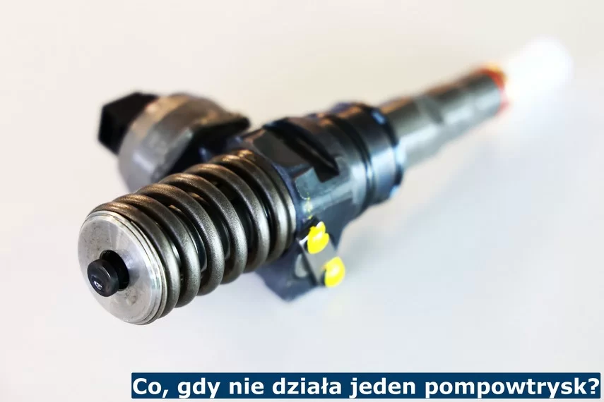 Co, gdy nie działa jeden pompowtrysk? Nie działa jeden pompowtrysk