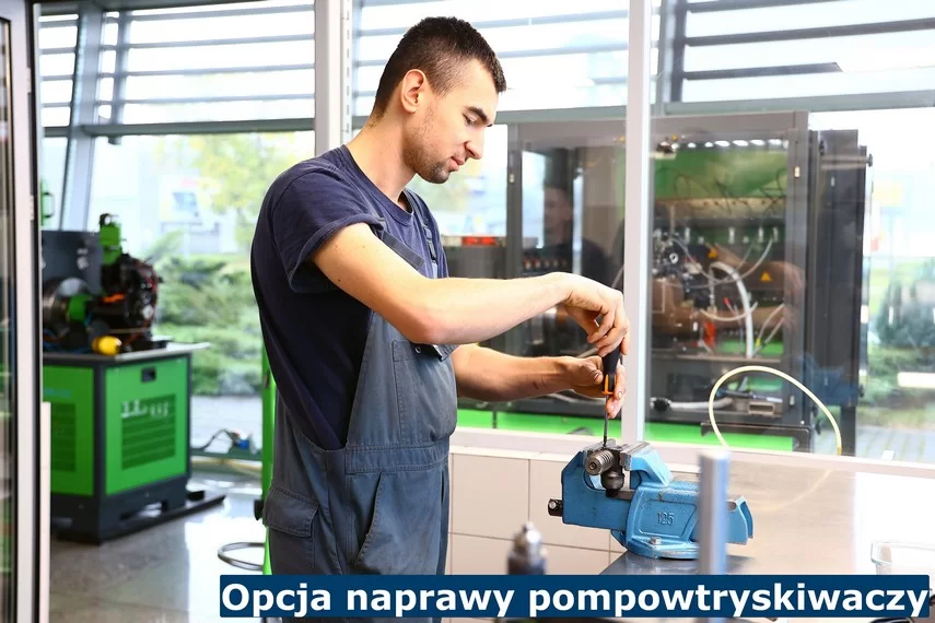 Opcja naprawy pompowtrysków