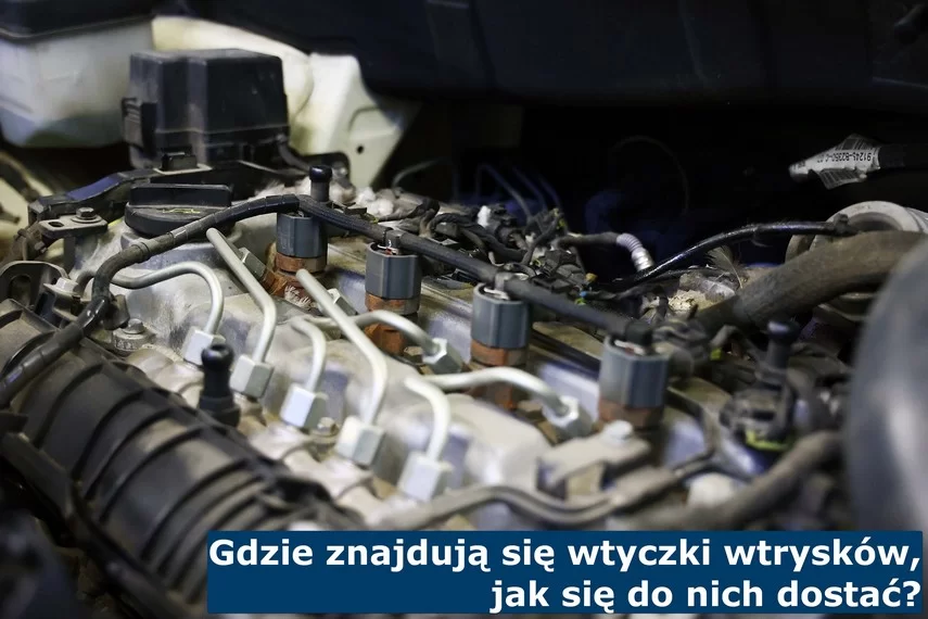 Gdzie znajdują się wtyczki wtrysków?