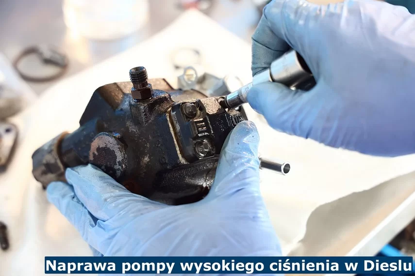 Naprawa pompy wysokiego ciśnienia