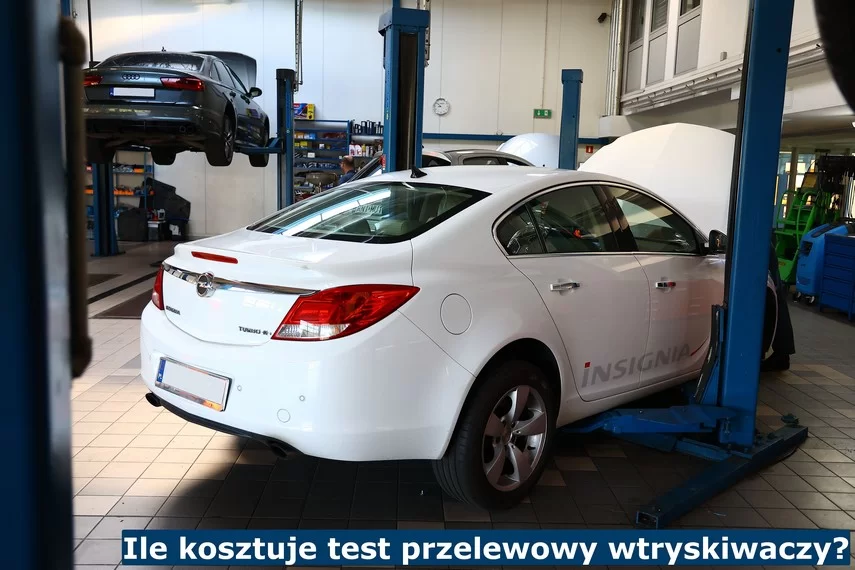 Ile kosztuje test przelewowy wtryskiwaczy? Ile kosztuje test przelewowy wtrysków?