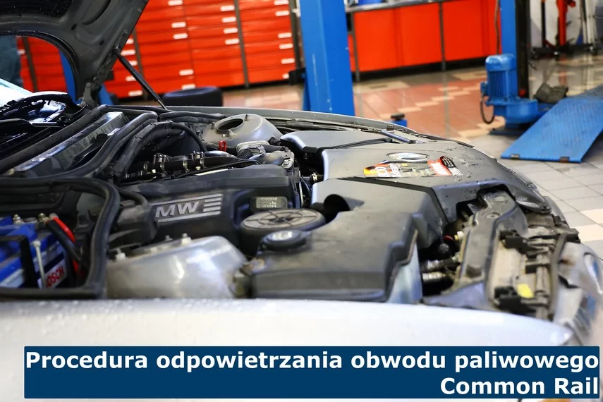 Odpowietrzanie obwodu paliwowego Common Rail