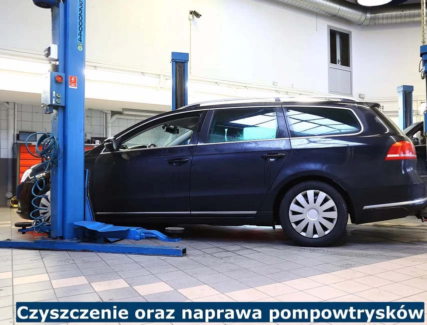 Czyszczenie oraz naprawa pompowtryskiwaczy